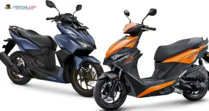 Kymco RTS R 165 vs Honda Vario 160