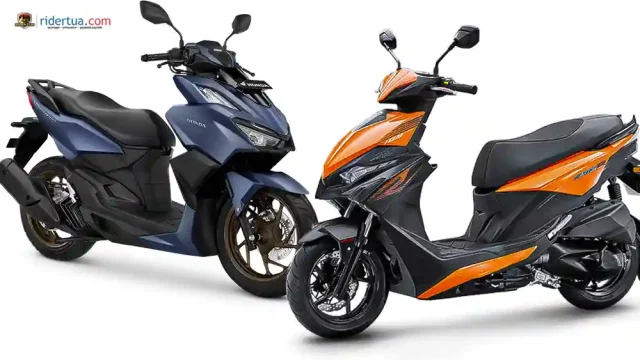 Kymco RTS R 165 vs Honda Vario 160 Kymco RTS R 165 vs Honda Vario 160