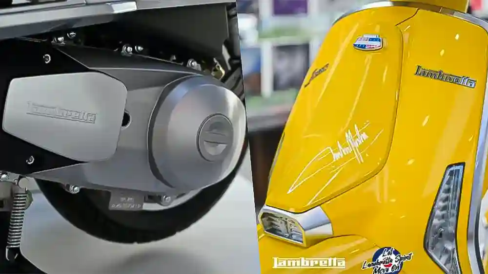 Dibanderol Rp 44 Jutaan! Lambretta J150 Skutik Gaya Italia Retro Dikombinasi Unsur Modern 4 Lambretta, J150, Lambretta J150, motor matik, skutik retro, motor baru