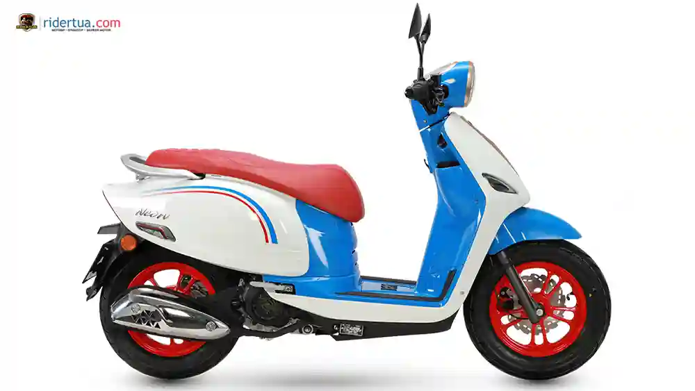 Skutik Retro-Modern Letbe Neon 2026 Harga Rp 22 Jutaan Fitur Keselamatan Udah Lengkap! 3 Letbe, Neon, Letbe Neon, motor matik, skutik, skutik retro