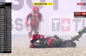 Marc Marquez: Gravel di Assen Sangat Menyakitkan Marc Marquez - Crash