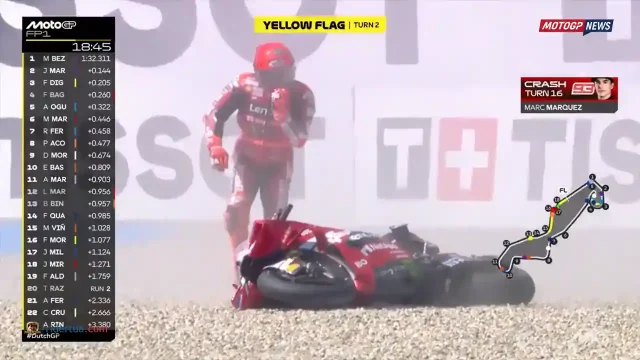 Marc Marquez - Crash