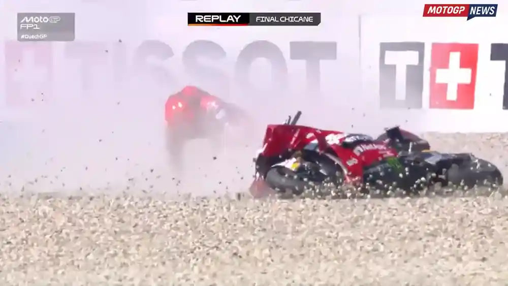 Marc Marquez - Crash Assen 2026