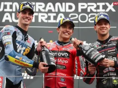 Marc Marquez - Marco Bezzecchi - Fermin Aldeguer