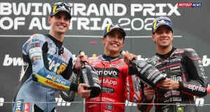 Marc Marquez - Marco Bezzecchi - Fermin Aldeguer