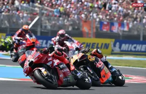 Pedro Acosta Kalah Saat Duel Melawan Marc Marquez: Salah Pilih Ban? Marc Marquez - Pedro Acosta