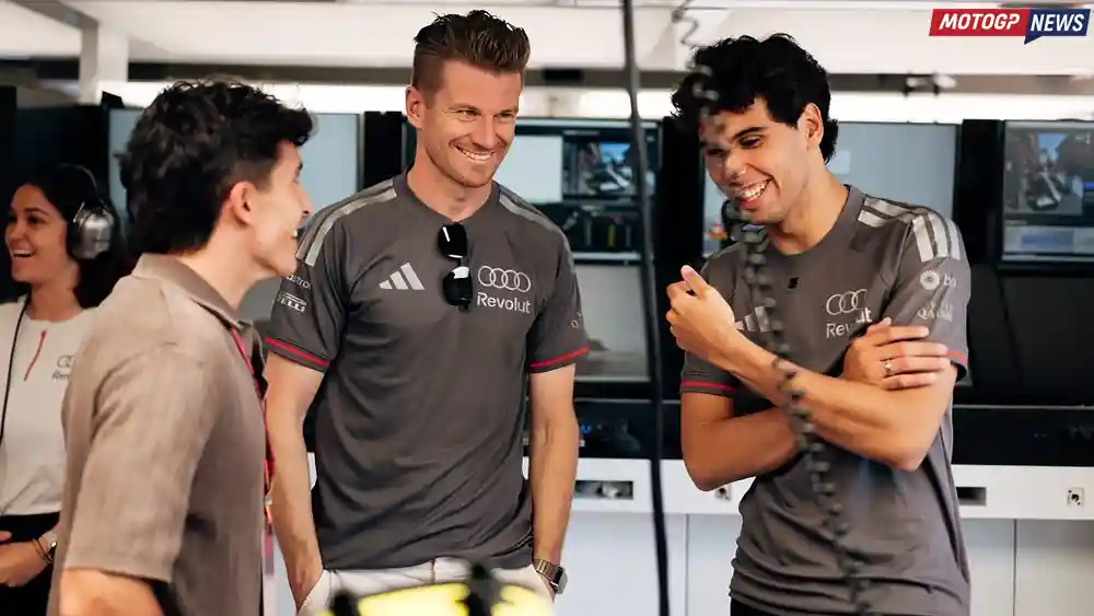 Marc Marquez Mengunjungi Tim Audi Revolut Formula 1 di Barcelona 1 Marc Marquez - Tim Audi Revolut - Formula 1