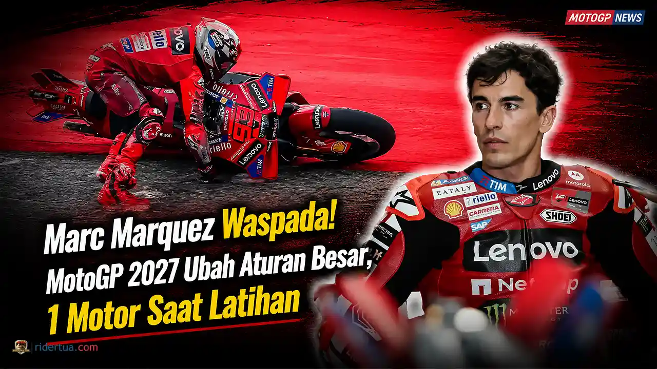 Marc Marquez Waspada! MotoGP 2027 Ubah Aturan Besar, 1 Motor Saat Latihan 4 Marc Marquez Waspada MotoGP 2027 Ubah Aturan Besar, 1 Motor Saat Latihan