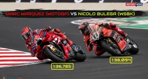 Menakar Sengkarut MotoGP vs WSBK: Marc Marquez 1:36,785 vs Bulega 1:38,094