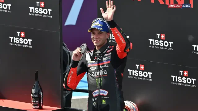 Marco Bezzecchi Marco Bezzecchi podium sprint Hungaria 2026