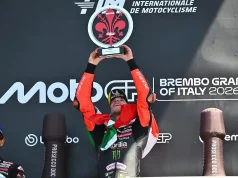 Marco Bezzecchi Menang di Mugello 2026, Podium Mugello 2026