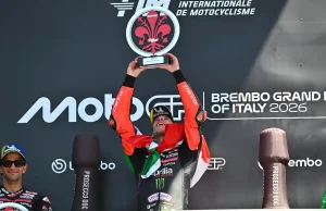 Marco Bezzecchi Menang di Mugello 2026, Podium Mugello 2026