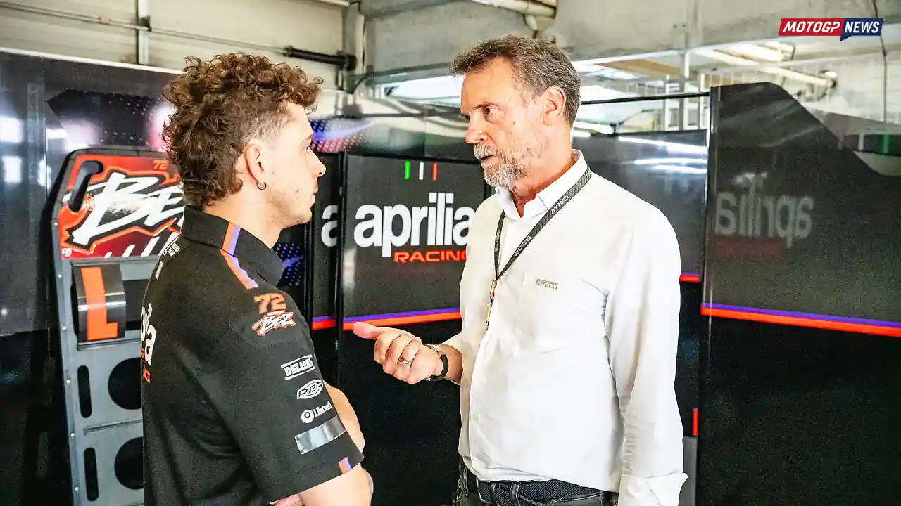 Tes Perdana Ban Pirelli MotoGP 2027 di Brno: Marquez hingga Acosta Turun Tangan 2 Marco Bezzecchi - Pirelli