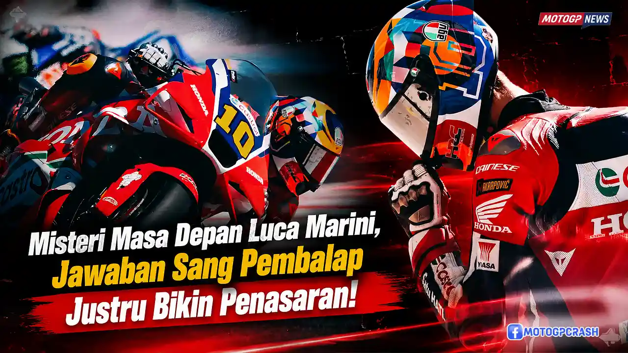 Misteri Masa Depan Luca Marini, Jawaban Sang Pembalap Justru Bikin Penasaran