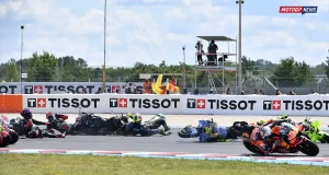 MotoGP Crash Hungaria 2026