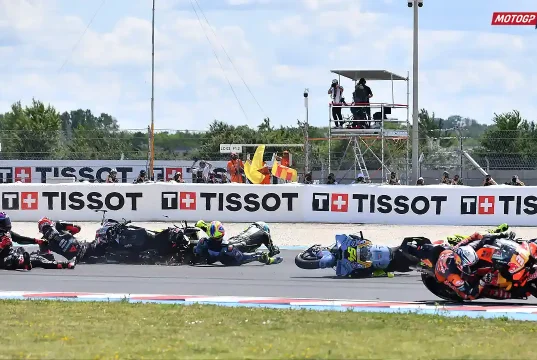 MotoGP Crash Hungaria 2026