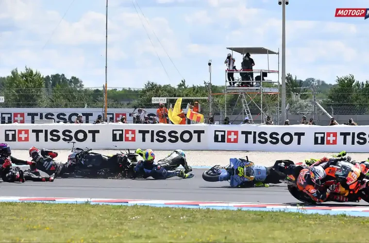 MotoGP Crash Hungaria 2026
