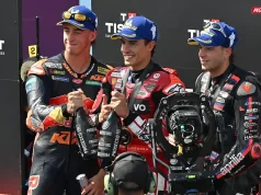 Hanya Terpaut 4 Poin, Marc Marquez Bersaing Melawan Marco Bezzecchi untuk Memperebutkan BMW M2 Sekaligus Memperpanjang Rekornya Podium Sprint Hungaria 2026 - Marc Marquez - Pedro Acosta - Marco Bezzecchi