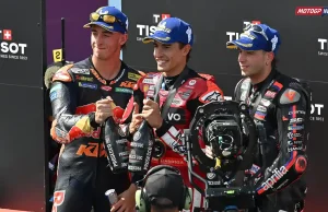Hanya Terpaut 4 Poin, Marc Marquez Bersaing Melawan Marco Bezzecchi untuk Memperebutkan BMW M2 Sekaligus Memperpanjang Rekornya Podium Sprint Hungaria 2026 - Marc Marquez - Pedro Acosta - Marco Bezzecchi