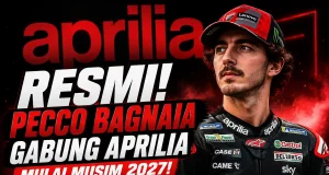 RESMI Pecco Bagnaia Gabung Aprilia Mulai Musim 2027