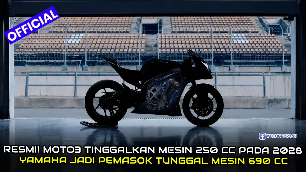 Resmi Moto3 Tinggalkan Mesin 250 cc pada 2028, Yamaha Jadi Pemasok Tunggal Mesin 690 cc 90 HP