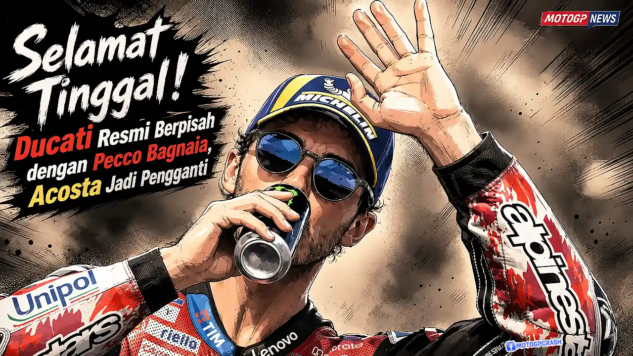 Selamat Tinggal! Ducati Resmi Berpisah dengan Pecco Bagnaia, Acosta Jadi Pengganti 5 Resmi Pecco Bagnaia Berpisah dengan Ducati