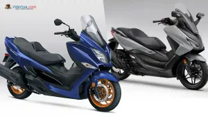Suzuki Burgman 400 vs Honda Forza 350: Maxi Scooter Touring Klasik vs Sport Touring Modern 1 Suzuki Burgman 400 vs Honda Forza 350