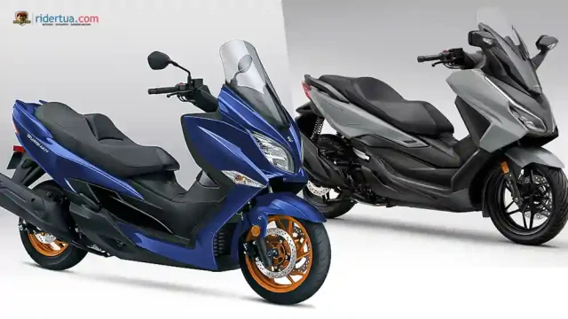 Suzuki Burgman 400 vs Honda Forza 350