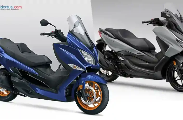 Suzuki Burgman 400 vs Honda Forza 350