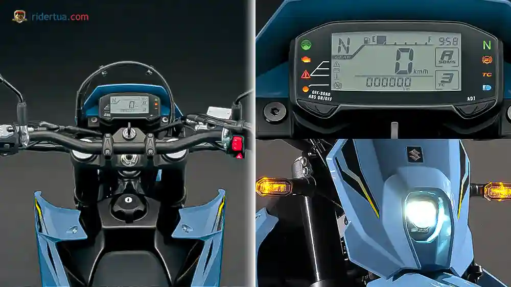 Supermoto Modern dari Jepang! Suzuki DR-Z4SM 2026 Mesin 400cc Harga Rp 132 Jutaan 4 Suzuki, DR-Z4SM, Suzuki DR-Z4SM, motor trail, supermoto, motor baru