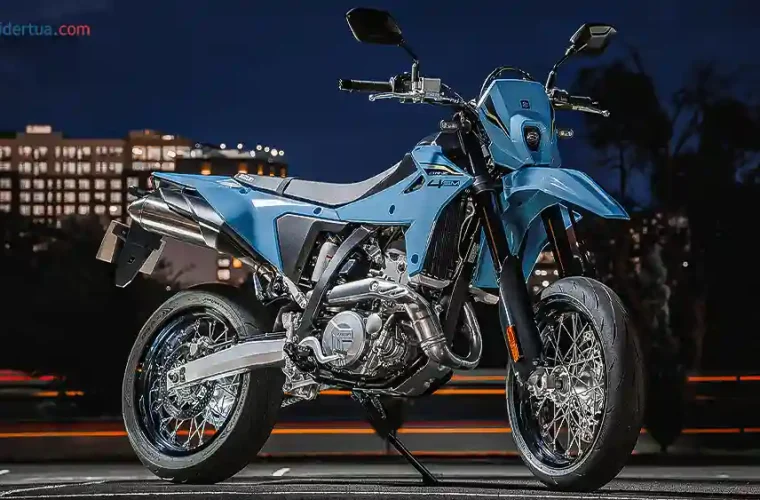 Supermoto Modern dari Jepang! Suzuki DR-Z4SM 2026 Mesin 400cc Harga Rp 132 Jutaan