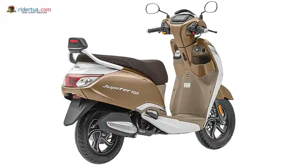 TVS, Jupiter 125, TVS Jupiter 125, TVS Jupiter, motor matik, skutik