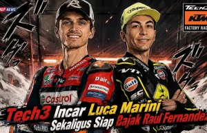 Tech3 Incar Luca Marini Sekaligus Siap Bajak Raul Fernandez!