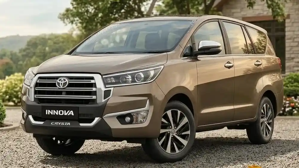 New Toyota Innova Crysta Resmi Dirilis di India, Hanya Rp 370 Jutaan! 3 Toyota Innova Crysta New Moladin