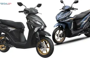 Yamaha Gear 125 Hybrid vs Honda Vario 125