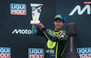 Ai Ogura: Awalnya Tak Yakin dengan Ban Medium, Tapi Akhirnya Bisa Finis di Belakang Marc Marquez Ai Ogura
