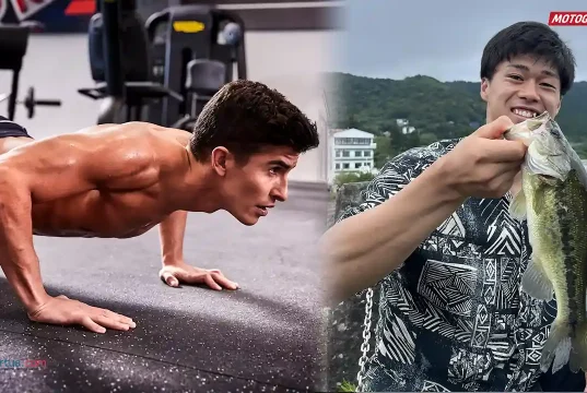 Ai Ogura - Fishing - Marc Marquez - Gym