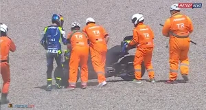 Alex Marquez Crash di Sachsenring 2026