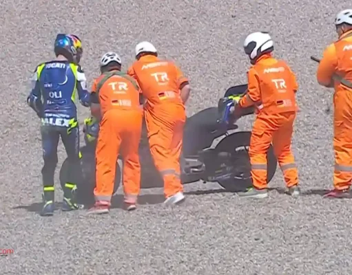 Alex Marquez Crash di Sachsenring 2026