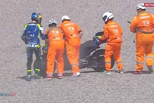 Alex Marquez Crash di Sachsenring 2026