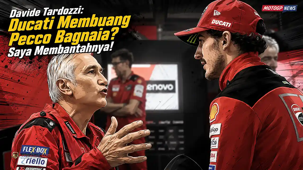 Davide Tardozzi: Ducati Membuang Pecco Bagnaia? Saya Membantahnya! 3 Davide Tardozzi- Ducati Membuang Pecco Bagnaia, Saya Membantahnya