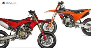 Ducati Desmo450 SM vs KTM 450 SMR