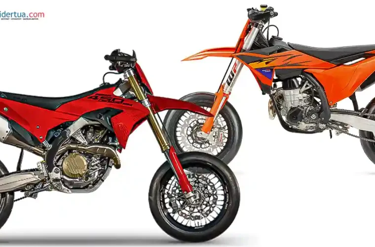 Ducati Desmo450 SM vs KTM 450 SMR