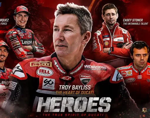 Ducati Punya Marc Marquez, tetapi Troy Bayliss Tetap Nomor Satu di Hati Fans Ducati