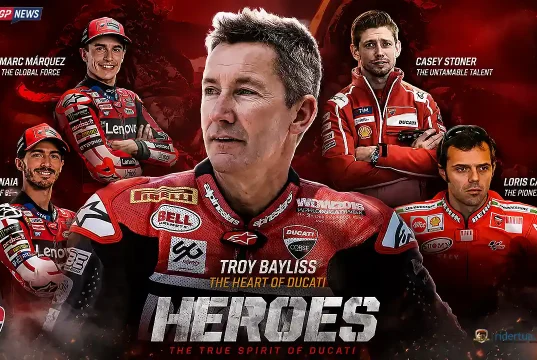 Ducati Punya Marc Marquez, tetapi Troy Bayliss Tetap Nomor Satu di Hati Fans Ducati