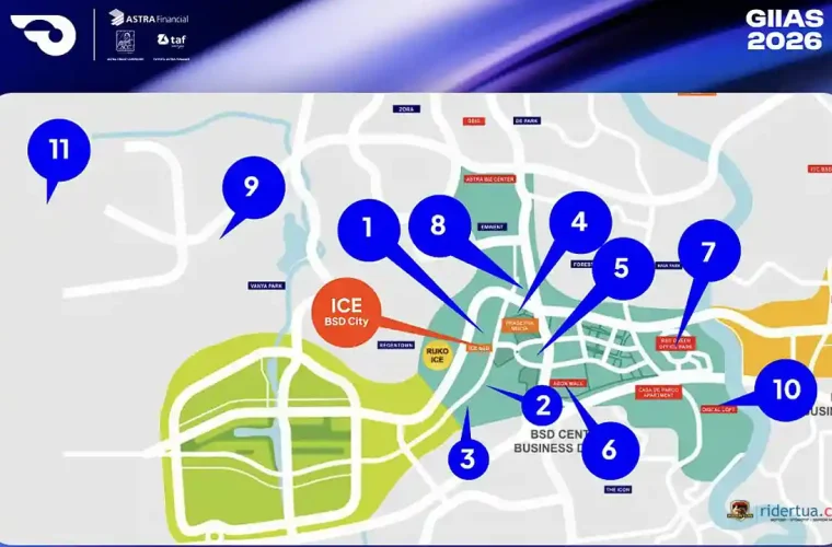 GIIAS 2026 Tol & Parkir