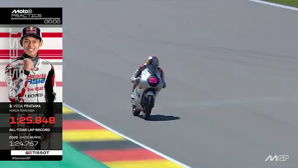 Hasil Practice Moto3 Jerman 2026