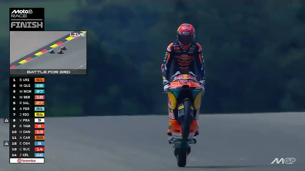 Hasil Race Moto3 Jerman 2026