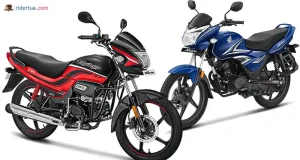 Hero Passion+ Disc vs Honda Shine 125