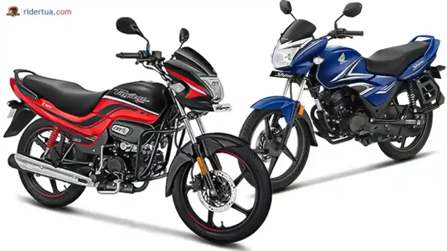 Hero Passion+ Disc vs Honda Shine 125 Hero Passion+ Disc vs Honda Shine 125